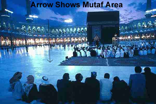 arrow shows mutaf
