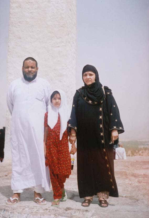 me daughter and wife on mercy mount 2003